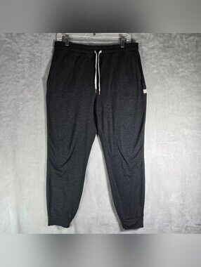 Vuori Performance Jogger Heather Gray Womens Size L Large VW303 Dream Knit 26”